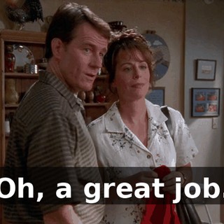 Oh, a great job.