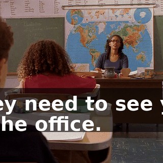 They need to see you in the office.