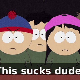This sucks dude.