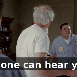 No one can hear you.