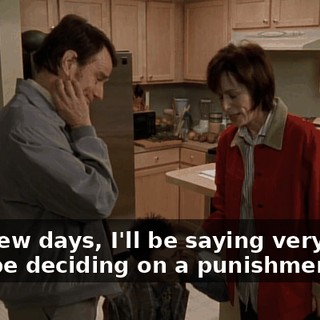 Next few days, I'll be saying very little. I will be deciding on a punishment.