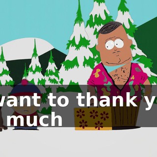 I want to thank you so much
