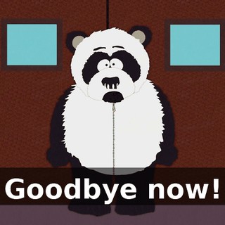 Goodbye now!