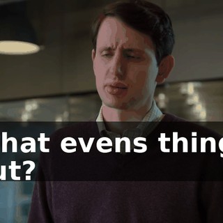 What evens things out?
