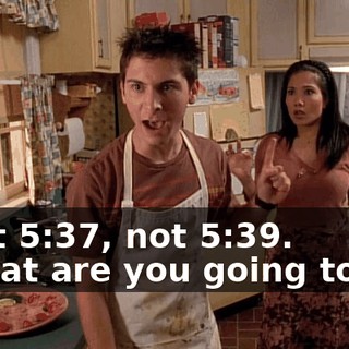 - Not 5:37, not 5:39. - What are you going to do?