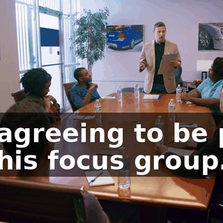 for agreeing to be part of this focus group.