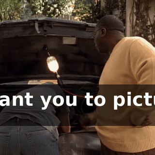 I want you to picture it.