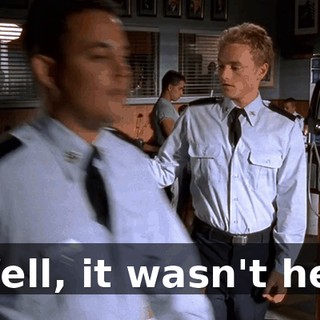 Well, it wasn't her.