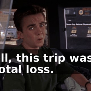Well, this trip wasn't a total loss.