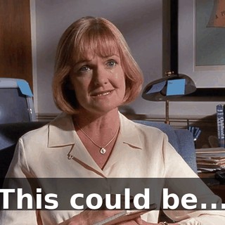 This could be...