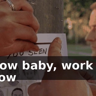 ♪ Now baby, work it now ♪