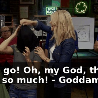 - Let go! Oh, my God, that hurt so much! - Goddamn it.