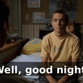 Well, good night.