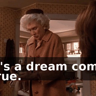 It's a dream come true.