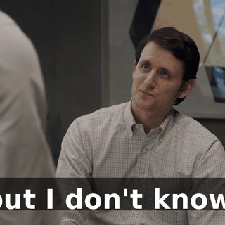 but I don't know.