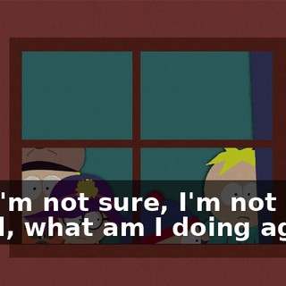 No, I'm not sure, I'm not sure at all, what am I doing again?