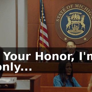- Your Honor, I'm only...