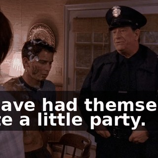 to have had themselves quite a little party.