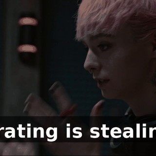 Pirating is stealing.