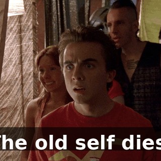 The old self dies.