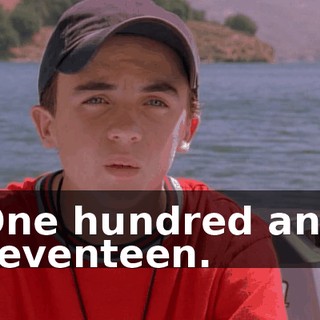 One hundred and seventeen.