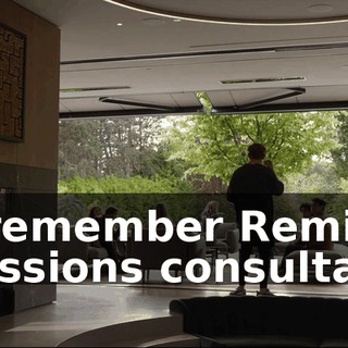 You remember Remi, our admissions consultant?