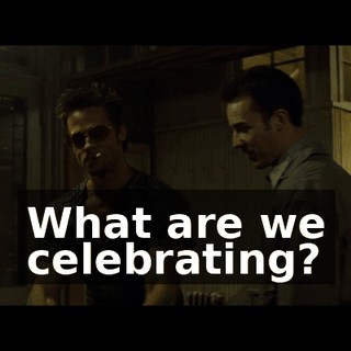 What are we celebrating?