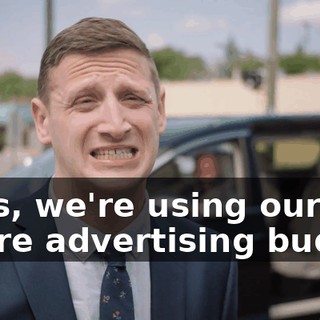 - Yes, we're using our entire advertising budget