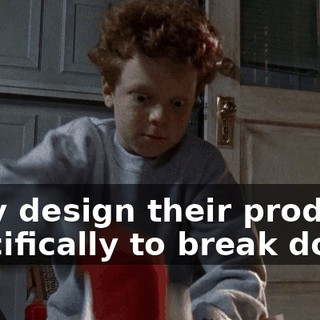 They design their products specifically to break down
