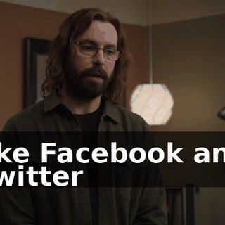 like Facebook and Twitter