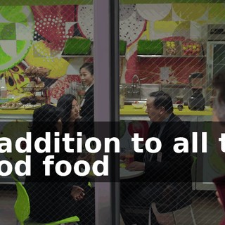 In addition to all the good food