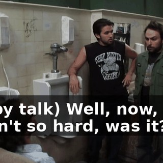 (baby talk) Well, now, that wasn't so hard, was it?
