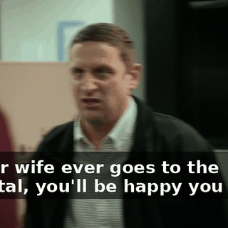 If your wife ever goes to the hospital, you'll be happy you gave!