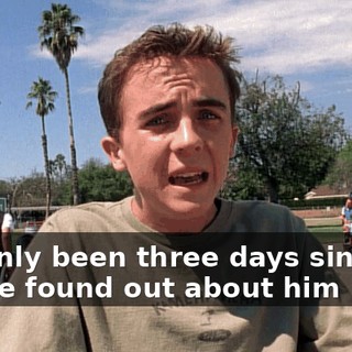 It's only been three days since Stevie found out about him Mom,
