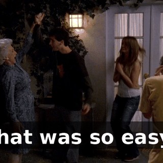 That was so easy!