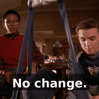 No change.