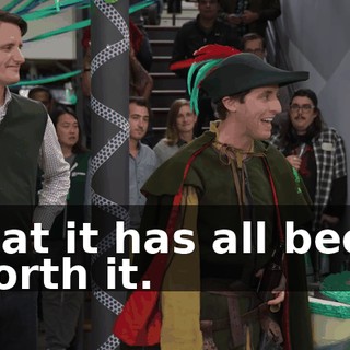 that it has all been worth it.