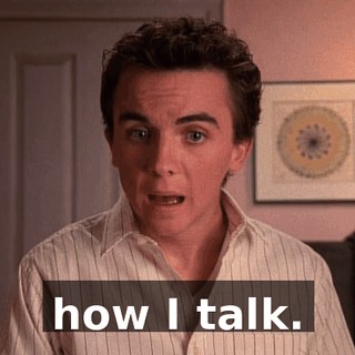 how I talk.