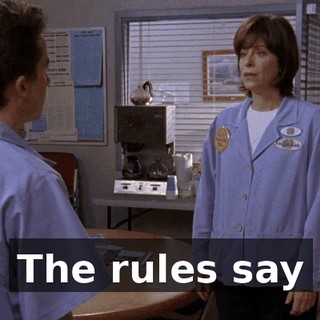 The rules say