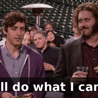 I'll do what I can.