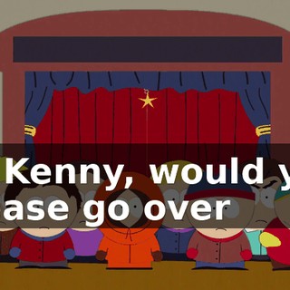 So Kenny, would you please go over