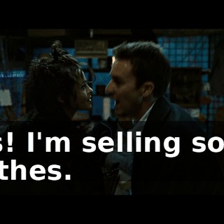 Yes! I'm selling some clothes.
