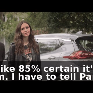 I'm like 85% certain it's them. I have to tell Parker.