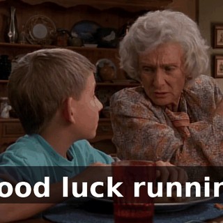 Good luck running