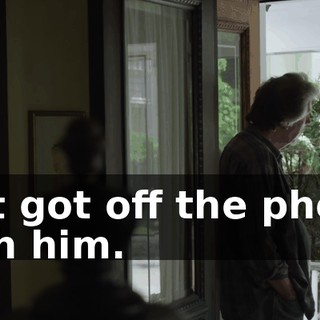 Just got off the phone with him.