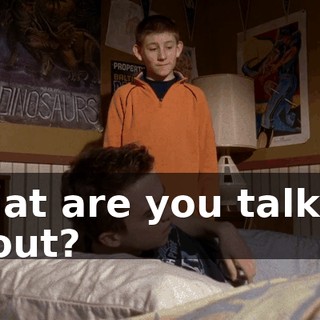 What are you talking about?