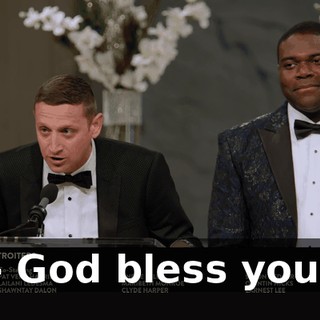 - God bless you.