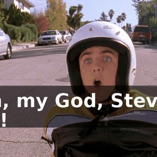 Oh, my God, Stevie, no!