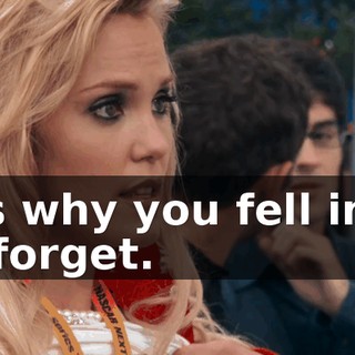 This is why you fell in love, don't forget.