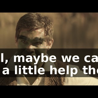 Well, maybe we can get a little help there.